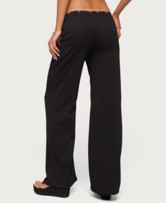 Women's Bronte Grommet Straight Leg Sweatpants
