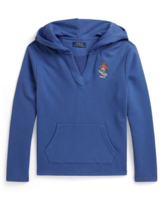 Boys' 8-20 Polo Bear Terry Long-Sleeve Hoodie
