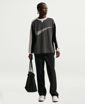 Men's Sportswear Loose-Fit Long-Sleeve Club Jersey Sweater