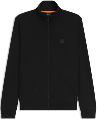 Men's Cotton-Jersey Logo Badge Jacket