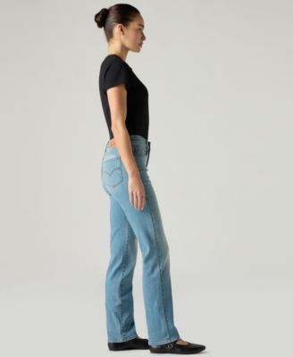 Women's 314 Shaping Slimming Straight Leg Mid Rise Jeans