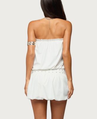 Women's Layton Studded Strapless Bubble Mini Dress