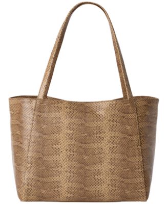 Mona Alba Open Top Large Tote Bag