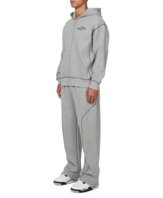 Men's Cover lock Vintage Zip Hoodie