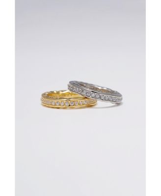 Sophie Molten Eternity Stackable Ring