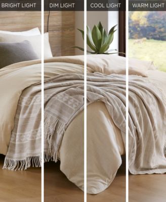 Alberta Cotton Blend Breathable Throw, 50" x 60"