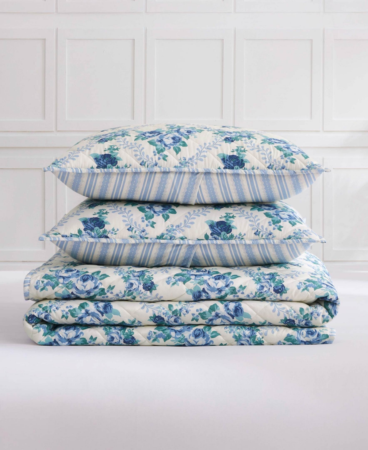 Jessica Simpson Floral Braelyn 3-Pc. Quilt Set