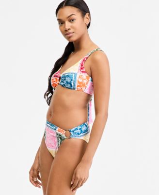 Women's Cabana Club Scoop Neck Ring Bikini Top