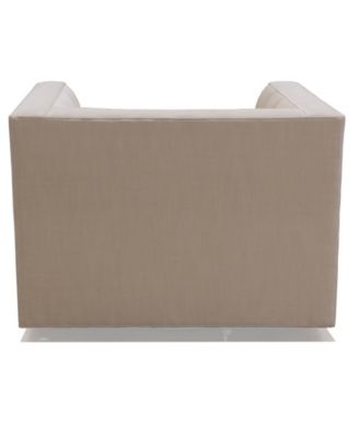 Jhuliana 40" Fabric Swivel Chair