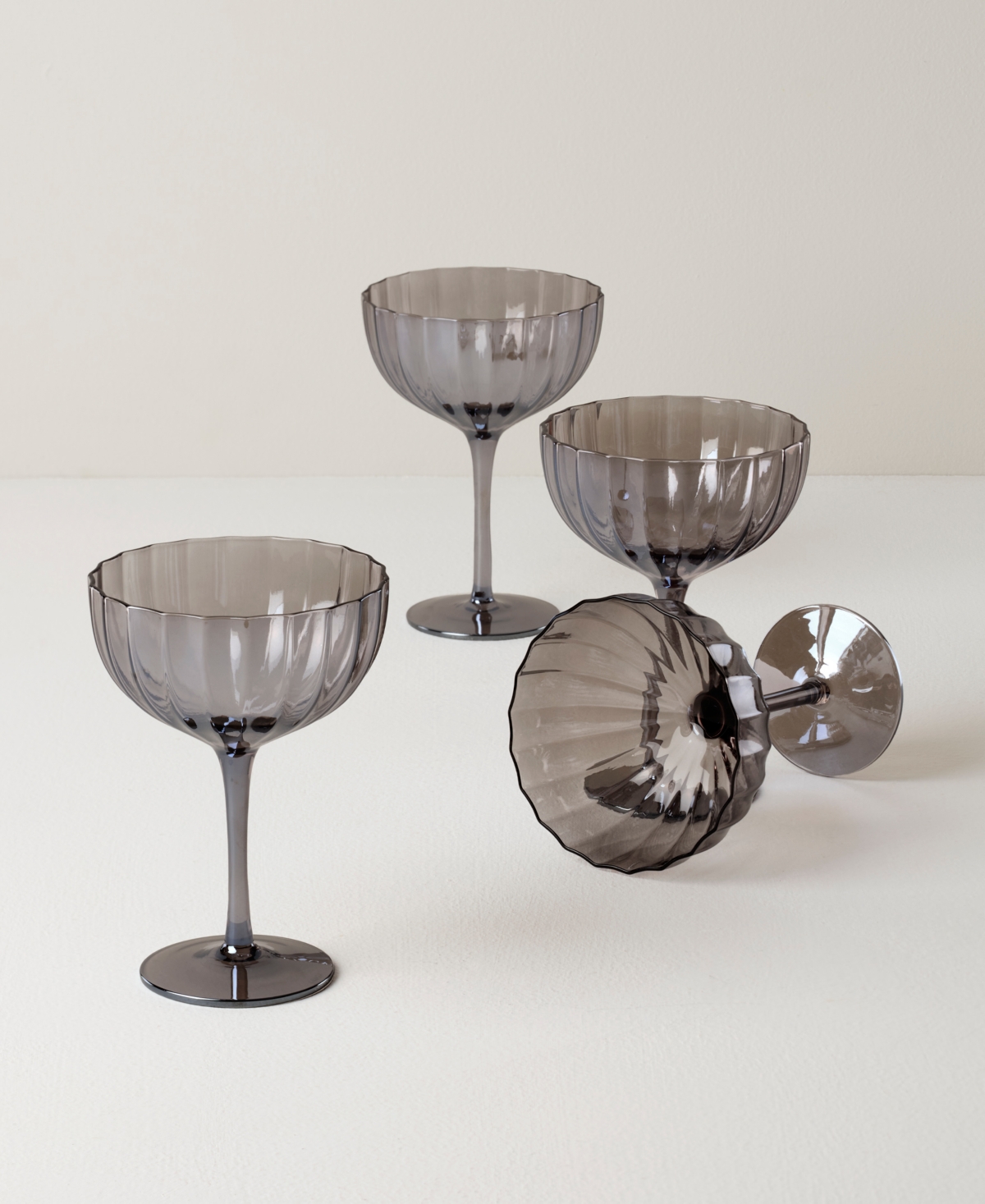 Lenox Curva Luxe Coupe Glasses, Set Of 4