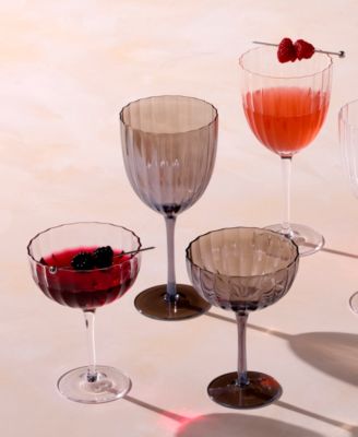 Curva Coupe Glasses, Set of 4