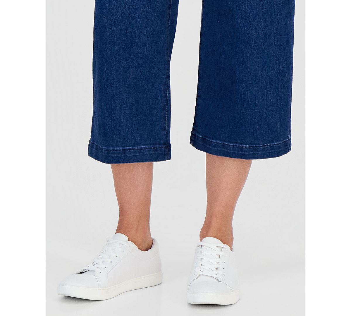 Style & Co Women's Cropped High Rise Wide-Leg Jeans, Macy's Exclusive view 5 — MAYCSS fashion products
