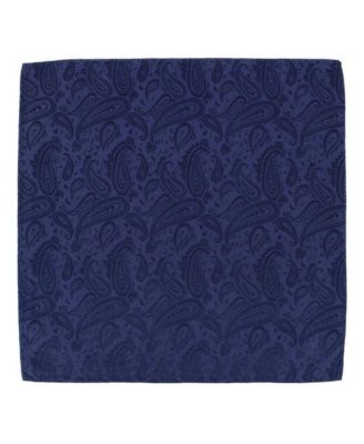 Men's Banbury Tone on Tone Paisley 12 Inch Silk Pocket Square