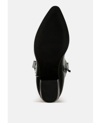 Womens Precious Mirror Embellished High Ankle Boots