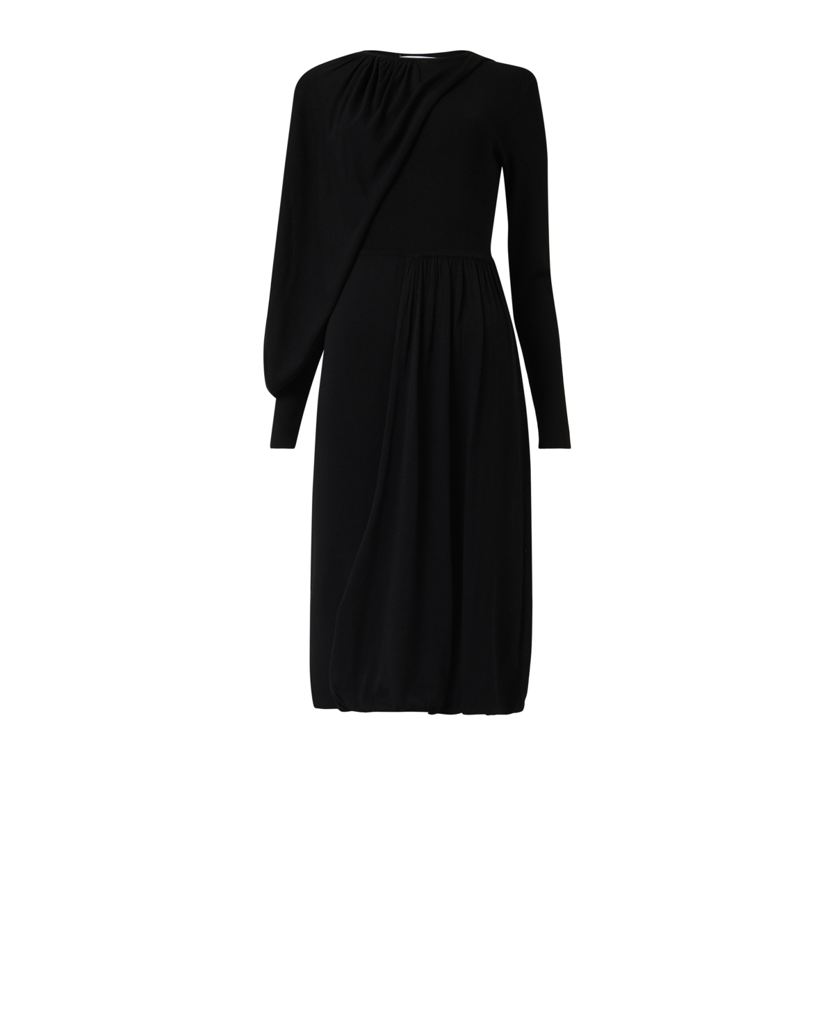 Leem Women's Knitted Dress with Scarf Detail
