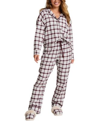 Hunkemoller Women's Flannel Pyjama Pants