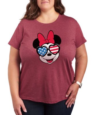 Plus Size Disney Minnie Short-Sleeve Graphic T-Shirt