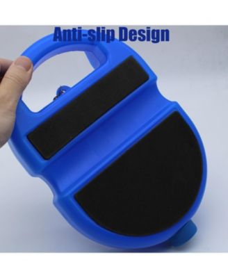 Solo Tennis Trainer Rebound Ball Set with 6 String Balls and Portable Base for Self Practice and Skill Training for Kids and Adults