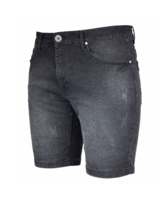 Men's Slim-Fit Stretch Denim Shorts