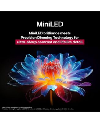 65QNED92AUA 65 Inch 4K QNED Mini LED evo AI Smart TV with a JBL BAR-1300X 11.1.4ch Soundbar