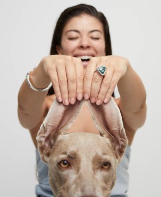 Metal Alloy Green Crystal Ring