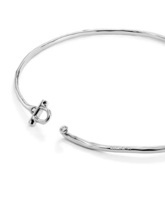 Metal Alloy Frint Closure Rigid Necklace