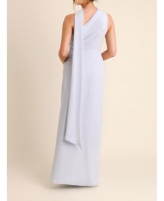 Women's One Shoulder Chiffon Bridesmaid Dress