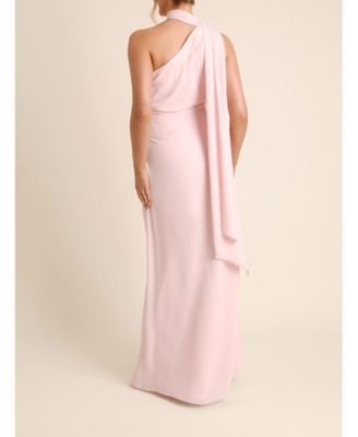 Women's One Shoulder Chiffon Bridesmaid Dress