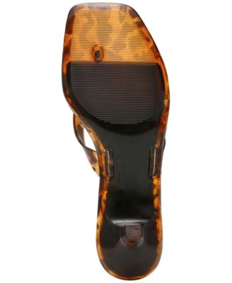 Women's Tracie-J Kitten-Heel Jelly Thong Sandals