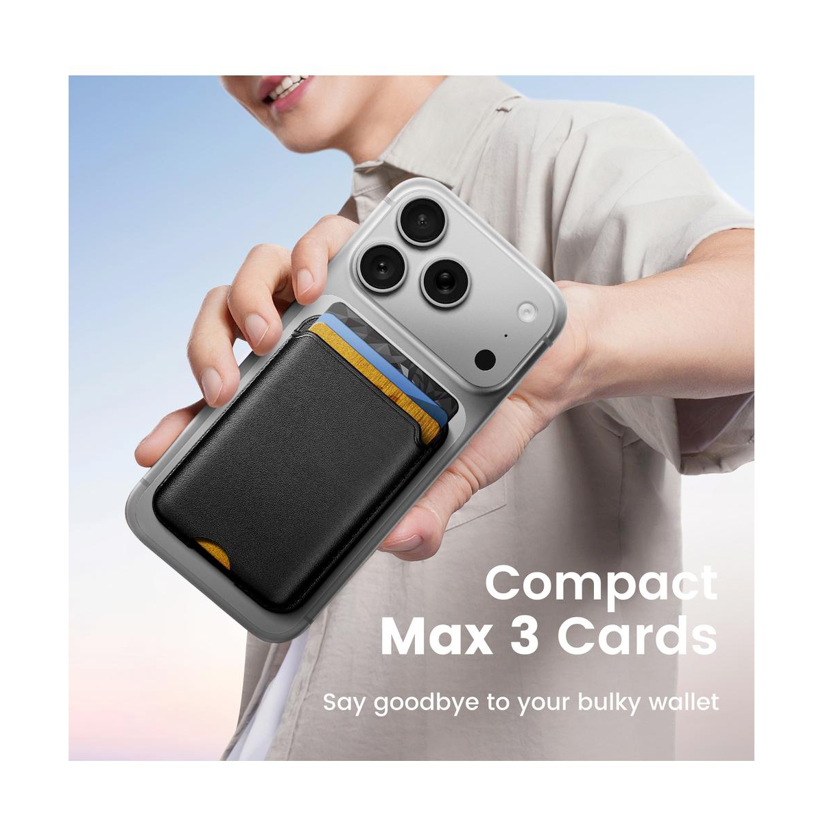 Artudatech MagSafe 3 Card Rfid Wallet