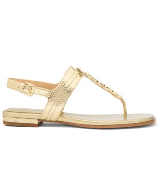 MICHAEL Women's Marcia Thong Buckle Sandals