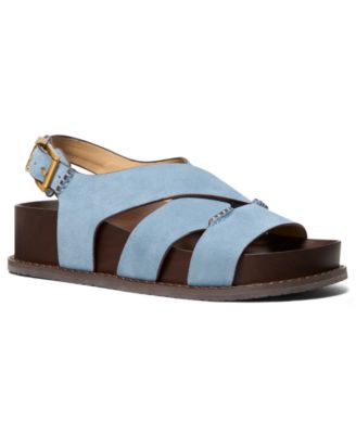 Women's Raven Buckle Flat Footbed Sandals