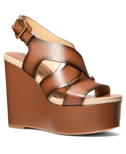 Женские сандалии MICHAEL Michael Kors Michael Kors Women's Raven Buckle Wedge Sandals