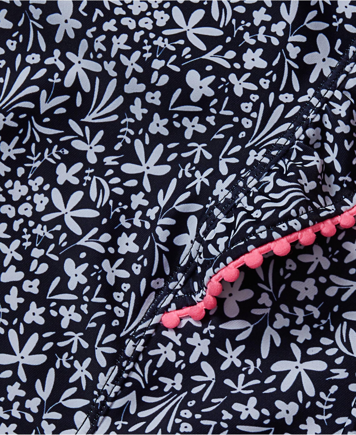 Lands' End Girls Chlorine Resistant Scoop Neck Ruffle One Piece Swimsuit