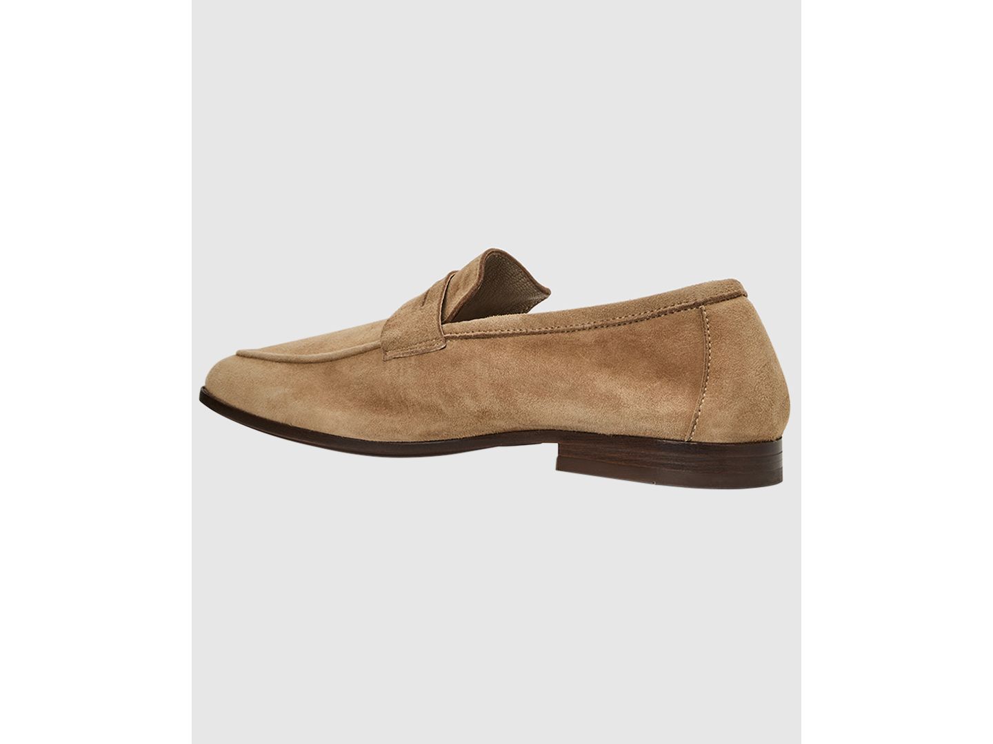 Мужские туфли Aquatalia Jon Penny Slip-On, цвет: Рыжевато-коричневый — фото 6