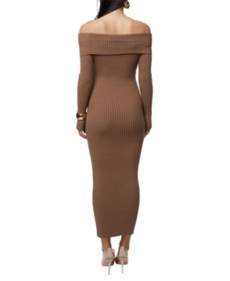 Women's Kira Ribbed Midi Dress
