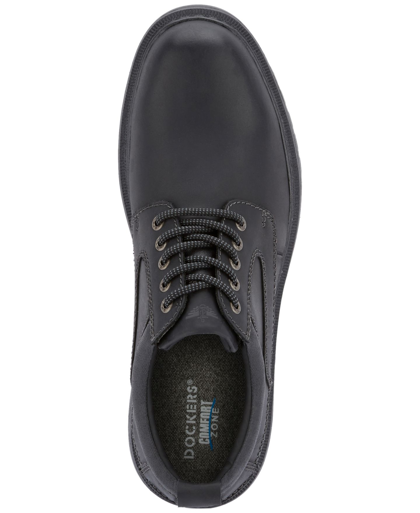 Мужские туфли Dockers Warden Lace-Up Oxford, цвет: Чёрный — фото 4