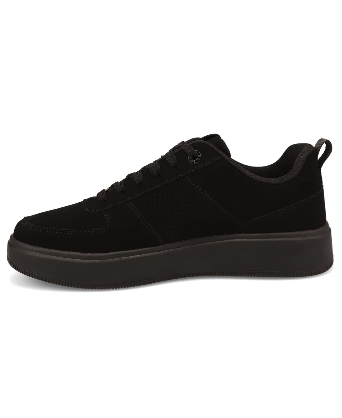 Мужские кроссовки Dockers Overtime Laser Casual Lace Up, цвет: Чёрный — фото 6
