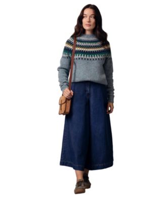 Women's Stitch Yoke Sweater