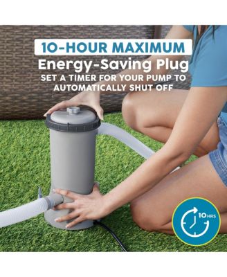 Flowclear 1,000 Gallons per Hour Above Ground Swimming Pool Filter Pump