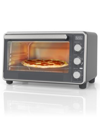 Black & Decker - 6-Slice Air Fry Toaster Oven