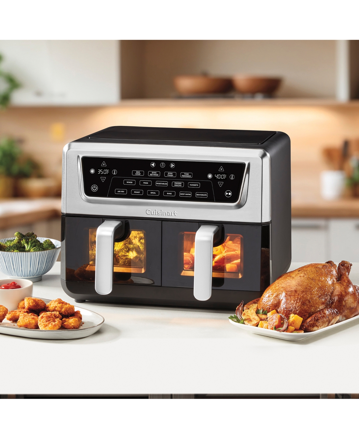 Cuisinart 11-Quart Dual Zone Basket Air Fryer