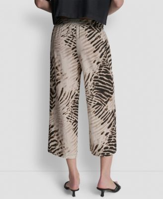 Women's Printed Pull-On Pants