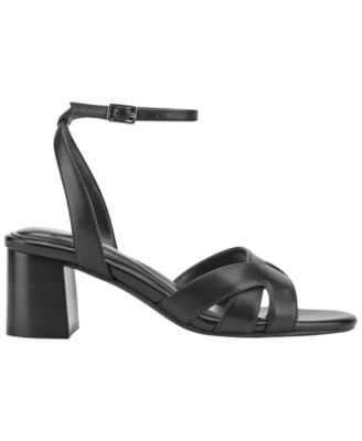 Women's Delicia eFlex Leather Block Heel Dress Sandals