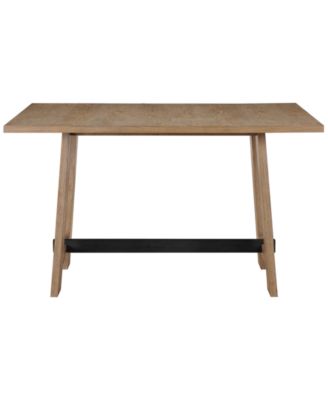 Macai 35.75" Wood Counter Height Table