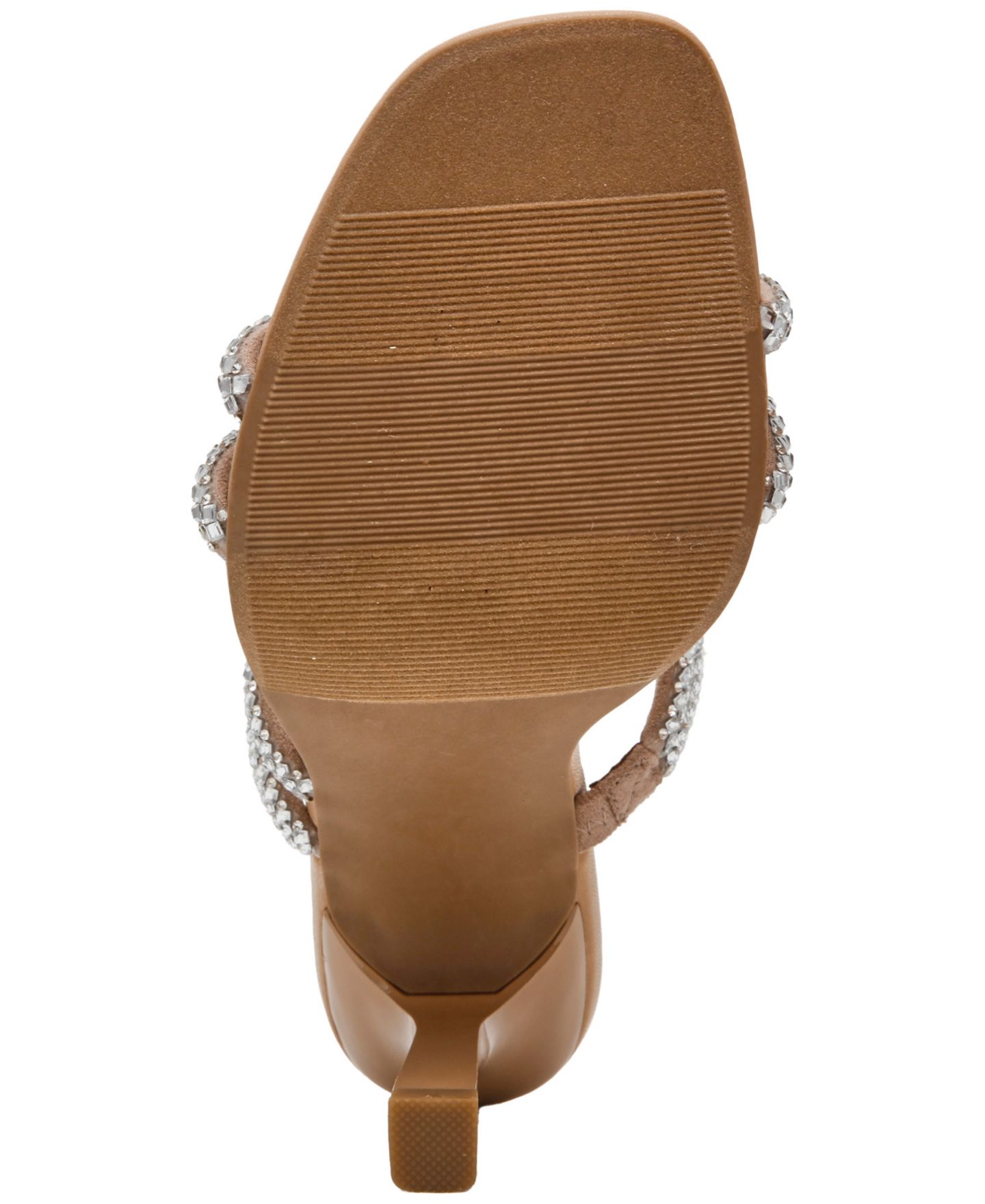 Женские сандалии Wild Pair Lilou Slip-On Bling Dress Sandals, цвет: Телесный — фото 5