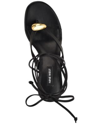 Women's Batty Ornamented Kitten Heel Sandals