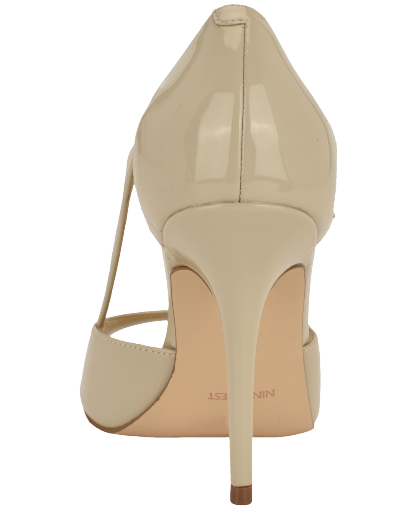 Женские туфли Nine West Perela Strappy Peep Toe Stiletto, цвет: Мглистый лаковый — фото 3