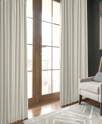 Faux Linen Hotel Blackout Curtain