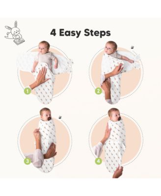 3pk Soothe Baby Swaddle, Organic Baby Swaddle Sleep Sacks, Newborn, Infant Swaddle Sack